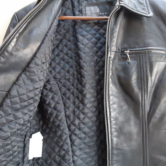 RUDSAK Black Leather Jacket - Picture 4 of 5